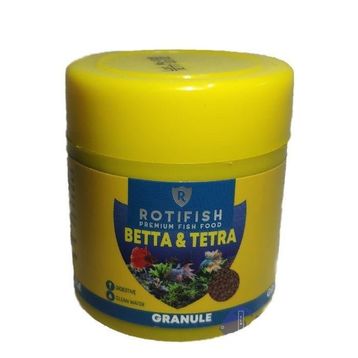 Rotifish 100ml / 36gr Betta & Tetra Granulat