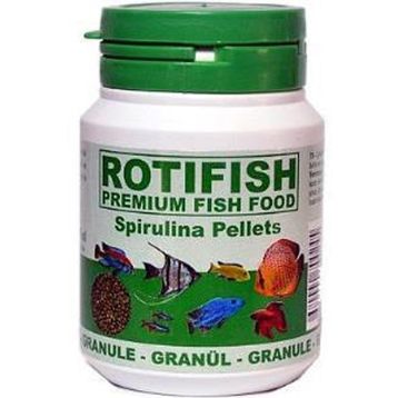 Rotifish Spirulina Pellets 100 ml Balık Yemi