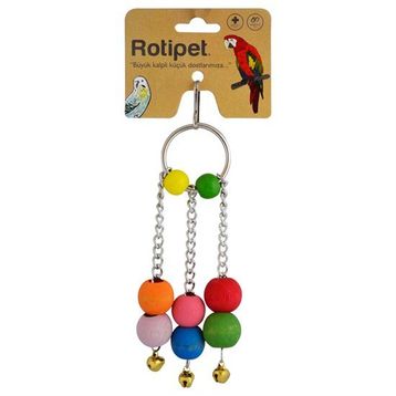 Rotipet Üçlü Sarkaç Kuş Oyuncağı