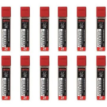 Rotring 0.7 mm 12 Adet 2b Kalem Ucu
