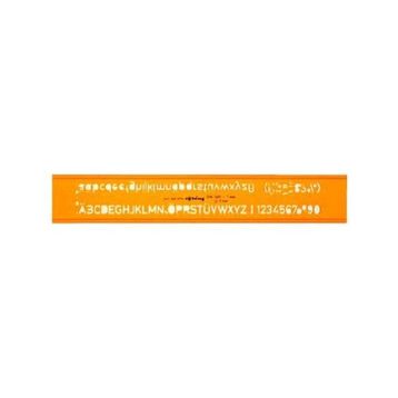 Rotring 5.0 mm S0228061 Profil Yazı Şablonu