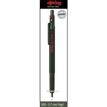 Rotring 600 Yeşil 0.7 MM Mekanik Kurşun Kalem