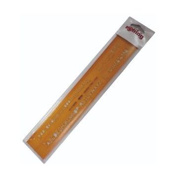Rotring 7.0 mm Z Profil S0228580 Profil Yazı Şablonu