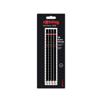Rotring Blister 4'lü 2B Sınav Kalemi