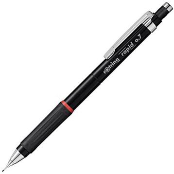 Rotring Rapid Siyah 0.7 mm Versatil Uçlu Kalem