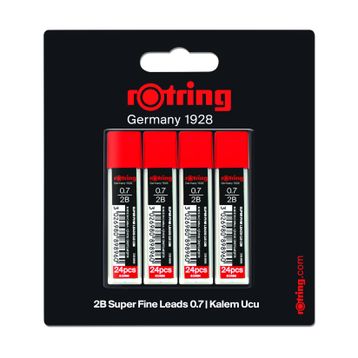 Rotring S.polimer 2B 0.7 - 4'lü Bls Uç