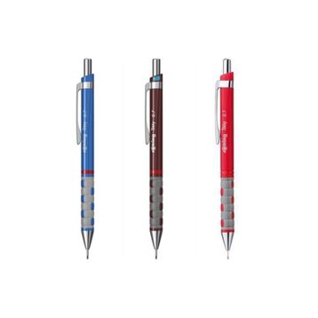 Rotring Tikky 0.7 mm Bordo Mavi Versatil Kalem
