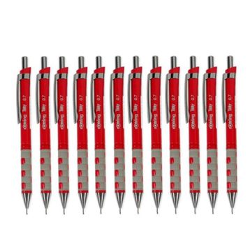 Rotring Tikky RD 0.7 mm 12 Adet Kırmızı Versatil Kalem