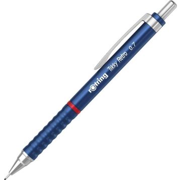 Rotring Tikky Retro 0.7 Metalik Mavi Uçlu Metalik Versatil Kalem