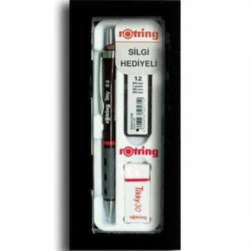 Rotring Tikky Versatil Kalem 0.5 mm + Uç + Silgili Set