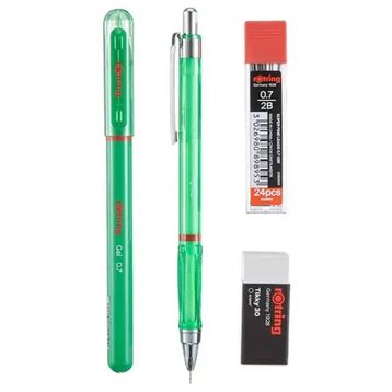 Rotring Visuclick 0.7 mm Koyu Yeşil Set + Jel Kalem
