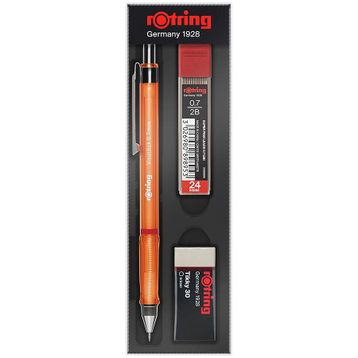Rotring Visuclick 0.7 mm Turuncu 3'lü Versatil Kalem Seti