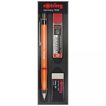 Rotring Visuclick 0.7 mm Turuncu 3'lü Versatil Kalem Seti