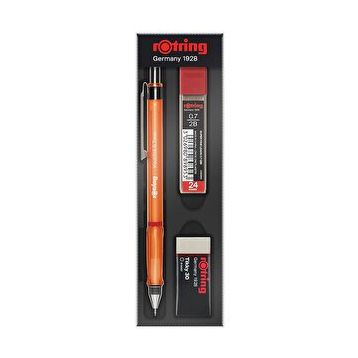 Rotring Visuclick 0.7 mm Turuncu 3'lü Versatil Kalem Seti