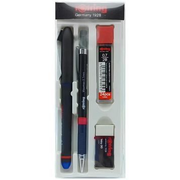Rotring Visumax 0.7 mm Mavi Roller ve Versatil Kalem Ofis Seti