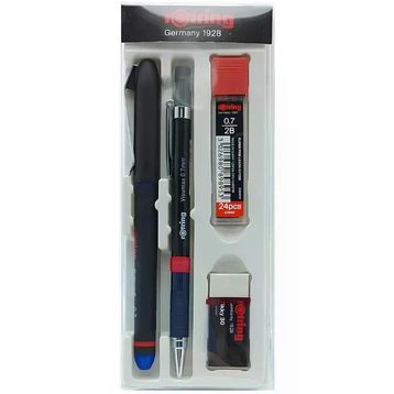 Rotring Visumax 0.7 mm Mavi Roller ve Versatil Kalem Ofis Seti