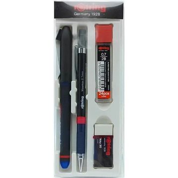 Rotring Visumax 0.7 mm Mavi Roller ve Versatil Kalem Ofis Seti