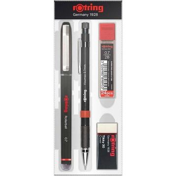 Rotring Visumax 0.7 mm Siyah Roller ve Versatil Kalem Ofis Seti