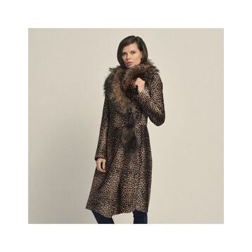 Rouge P254LU Leopar Kadın Mont