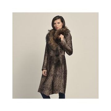 Rouge P254LU Leopar Kadın Mont