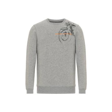 Routefield RFHARV2223_HARV Gri Erkek Sweatshirt