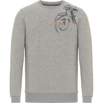 Routefield RFHARV2223_HARV Gri Erkek Sweatshirt