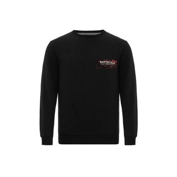 Routefield RFHIDE2223_HIDE Siyah Erkek Sweatshirt