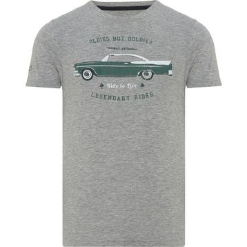 Routefield RFTHRU23 Thru Gri Erkek T-shirt