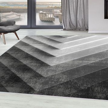 Rovigo Home RVG1609 Dijital Baskı Kaymaz Taban 160x230 cm Salon Halı