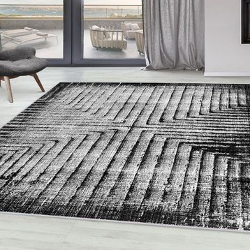 Rovigo Home RVG1610 Dijital Baskı Kaymaz Taban 160x230 cm Salon Halı