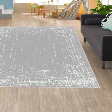 Rovigo Home RVG1613 Dijital Baskı Kaymaz Taban 160x230 cm Salon Halı