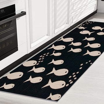 Rovigo Home RVG2048 Dijital Baskı Kaymaz Taban 160X230 cm Mutfak Halı