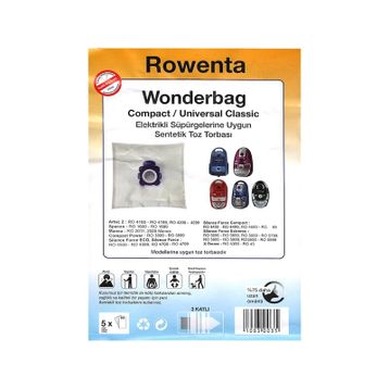Rowenta Artec 2 Toz 10 Adet Süpürge Torbası