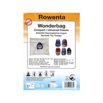 Rowenta Artec 2 Toz 10 Adet Süpürge Torbası