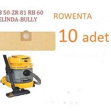 Rowenta Bully Uyumlu Süpürge Toz Torbası