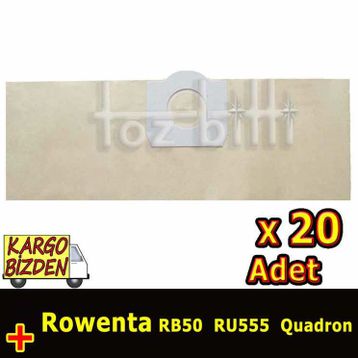 Rowenta RB50 RU555 Quadron Süpürge Toz Torbası