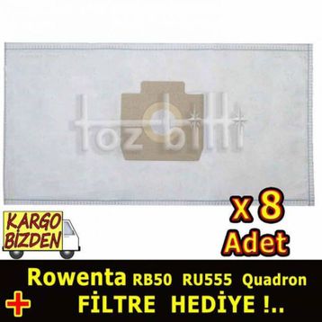 Rowenta RB50 RU555 Quadron Süpürge Toz Torbası