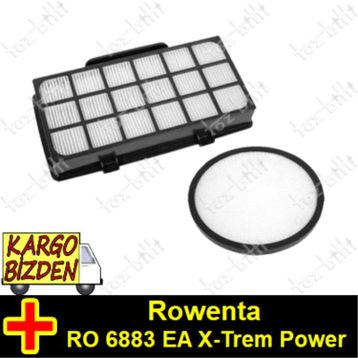 Rowenta RO 6883 EA X-Trem Power Süpürge Hepa Filtre Seti