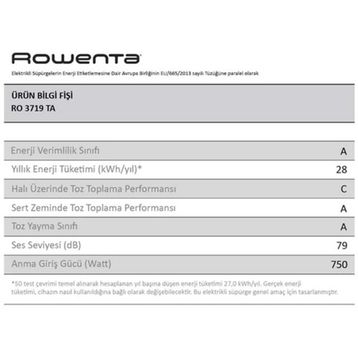 Rowenta RO3719 Compact Power Elektrikli Süpürge