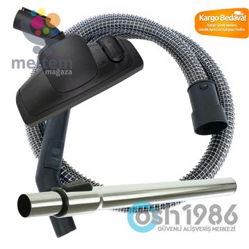 Rowenta RU 205 Aqua Fresh Süpürge Çelik Telli Hortumu Emici Başlık Teleskopik Boru