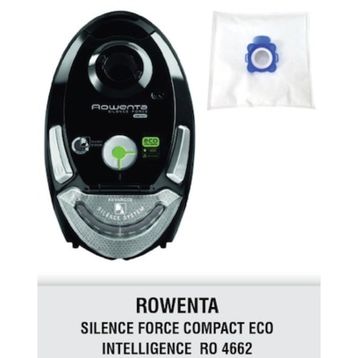 Rowenta Silence FORCE 5 Adet Süpürge Torbası
