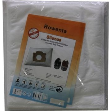 Rowenta Silence Sentetik Toz 20 li Paket Süpürge Torbası