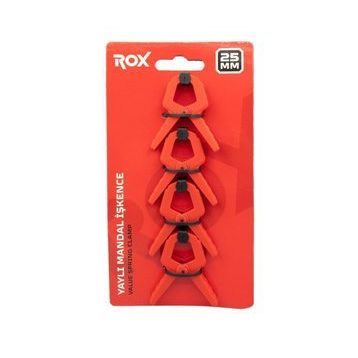 Rox 0146 4x25 mm Yaylı Mandal Tip Kıskaç İşkence