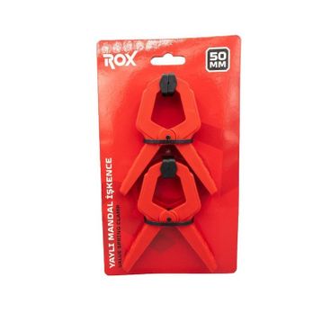 Rox 0148 2x50 mm Yaylı Mandal Tip Kıskaç İşkence