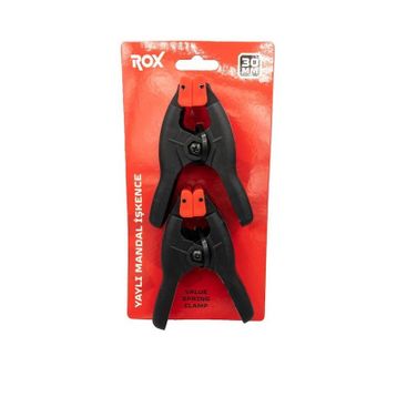 Rox 0151 2x30 mm Yaylı Mandal Tip Kıskaç İşkence