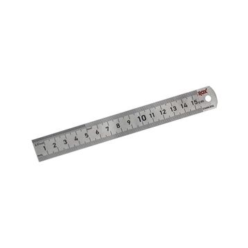 Rox 0198 Çift Taraflı 150 mm Çelik Cetvel