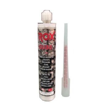 Rox Gu80 Tr 300 ml Polyester İçerikli Epoksi Kimyasal Kartuş
