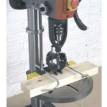Rox Wood 0038 Sütunlu Matkaba Takılır Zıvana Kare Delik Açma Seti