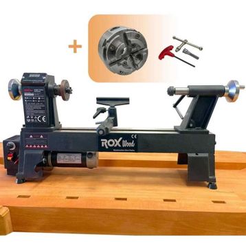 Rox Wood 0179 Devir Ayarlı Ahşap Torna Makinası