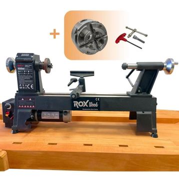 Rox Wood 0179 Devir Ayarlı Ahşap Torna Makinası